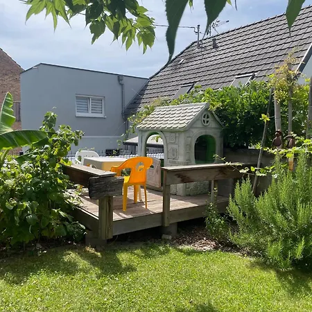 Chez L En Alsace Maison Independante 8 Pers Jardin & Cour Privative Griesheim-près-Molsheim Extérieur photo